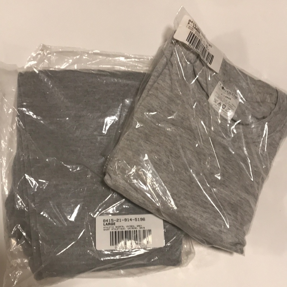 New Logistik shorts and T shirt